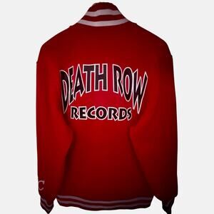 Death Row Records Varsity Jacket Mens Medium